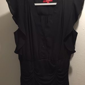 Black XOXO Large attractive top.
